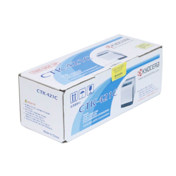 [KYOCERA] 정품토너 CTK-421C 파랑 (FS-C5100dn/4K)