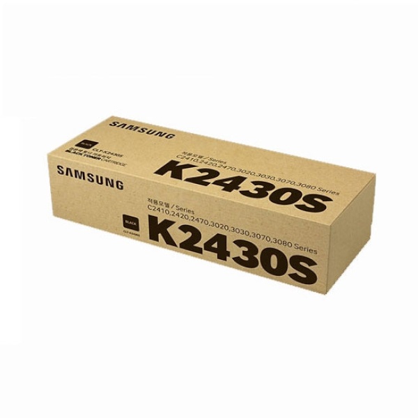 삼성 정품토너 CLT-K2430S 검정 (SL-C2420DW/2000매)